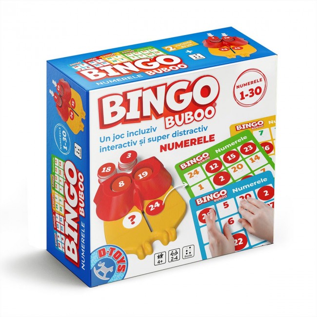 BINGO BUBOO Numerele – Braille 